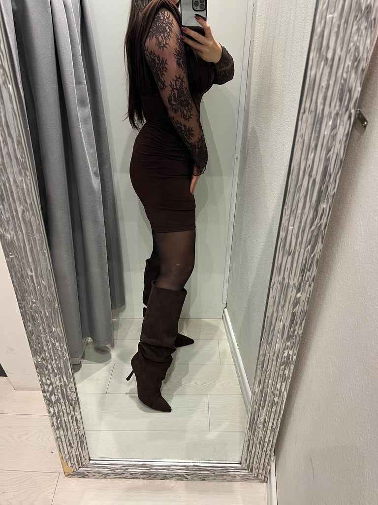 ViCOLO•Abitino tubino elasticizzato Moro