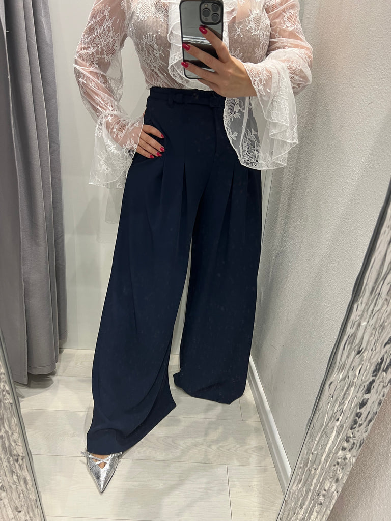 IMPERIAL•Pantalone palazzo blu