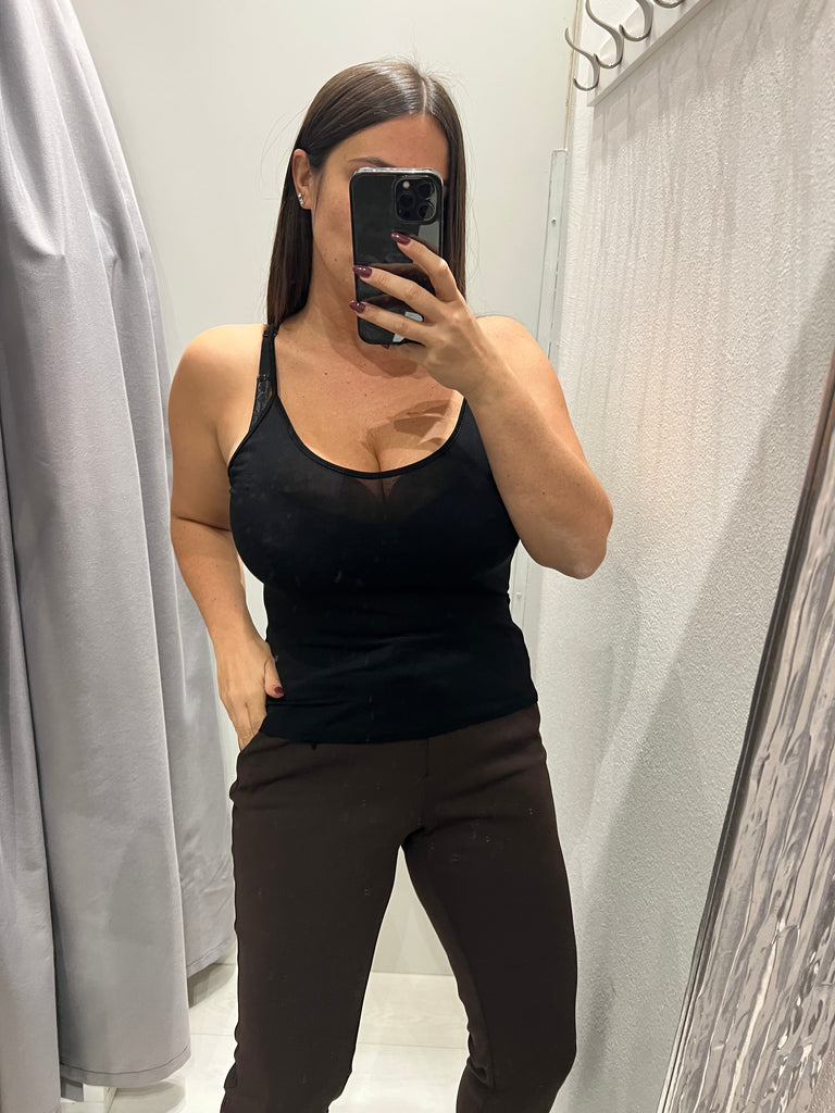 LUMINA•Camicia ampia stampa cashmere bordeaux