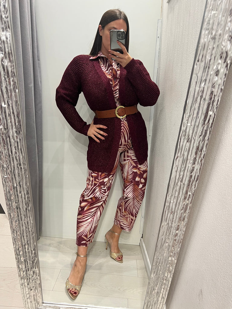 KONTATTO•Cardigan in lurex•Più colori