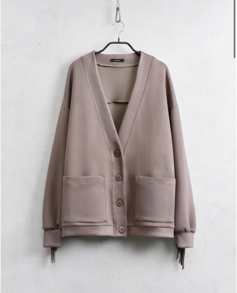 LUMINA•Felpa cardigan frange Arizona•Più colori