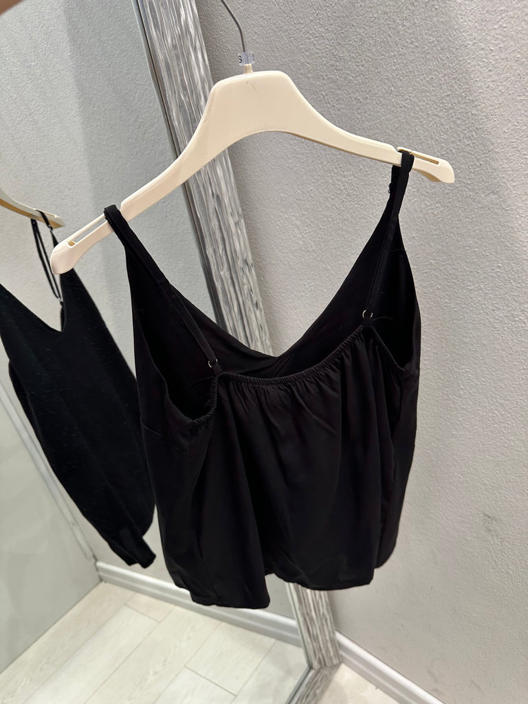 MSS💥HaveOne•Canotta spallini nero