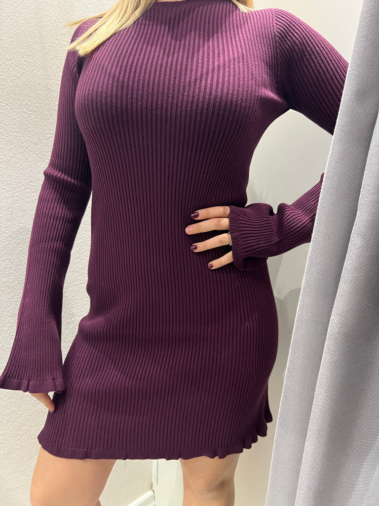 KONTATTO•Abitino cappettine a costine•Più colori