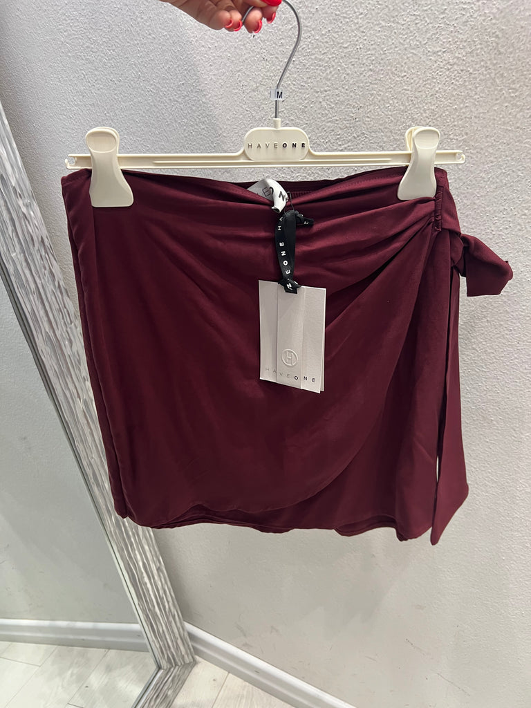 MSS💥HaveOne•Gonna portafoglio bordeaux india