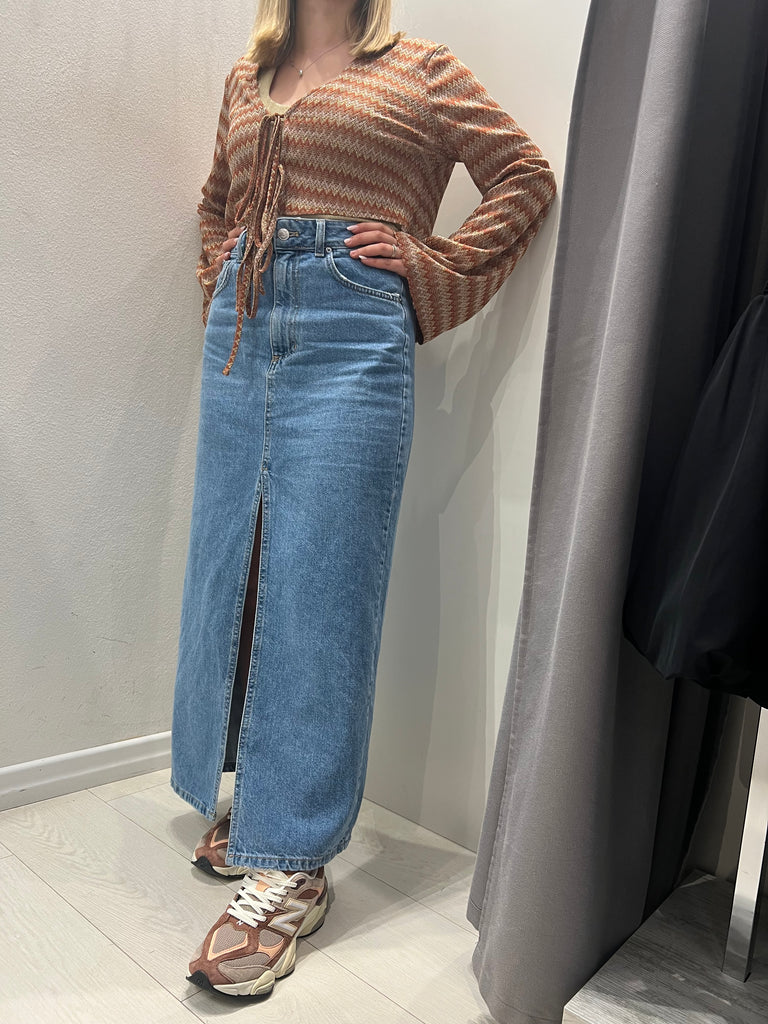 MSS💥ViCOLO•Gonna lunga in jeans jodie
