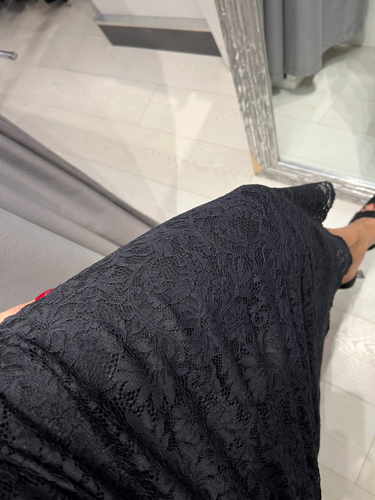 HaveOne•Gonna in pizzo con cintura