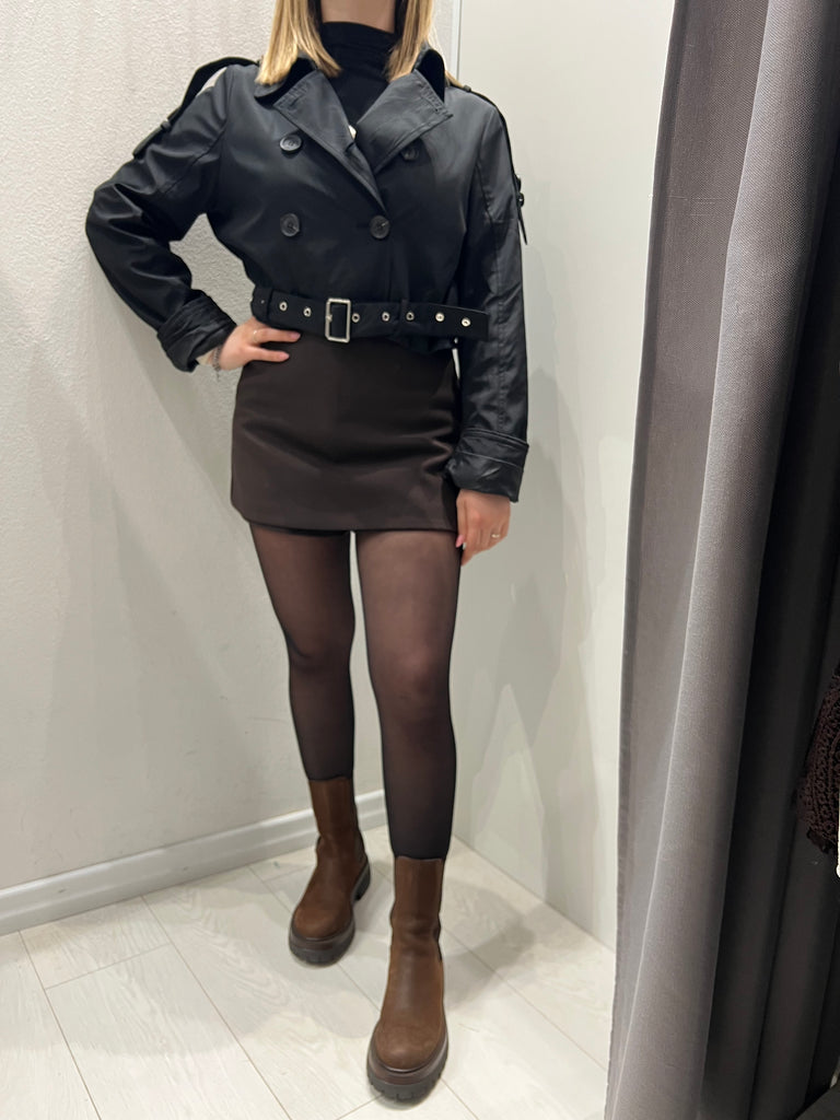 Corsaro•Trench spolverino crop