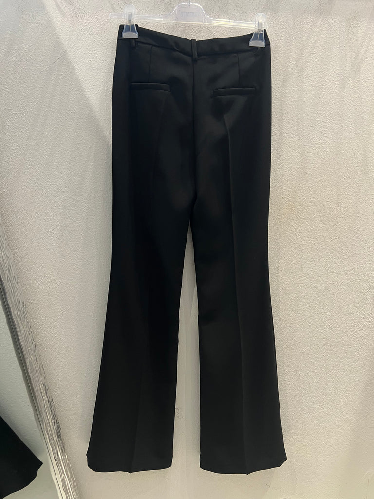 KONTATTO•Pantalone flare nero