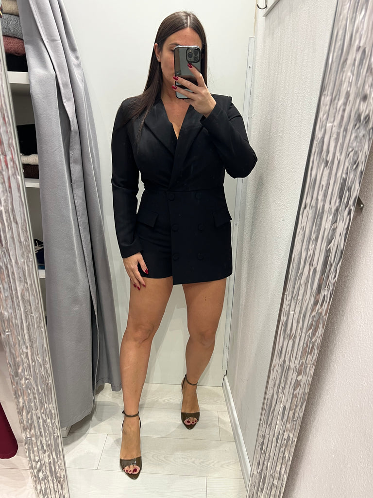 HaveOne•Tutina giacca nero