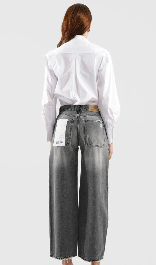 HaveOne•Jeans Bella grigio slavato