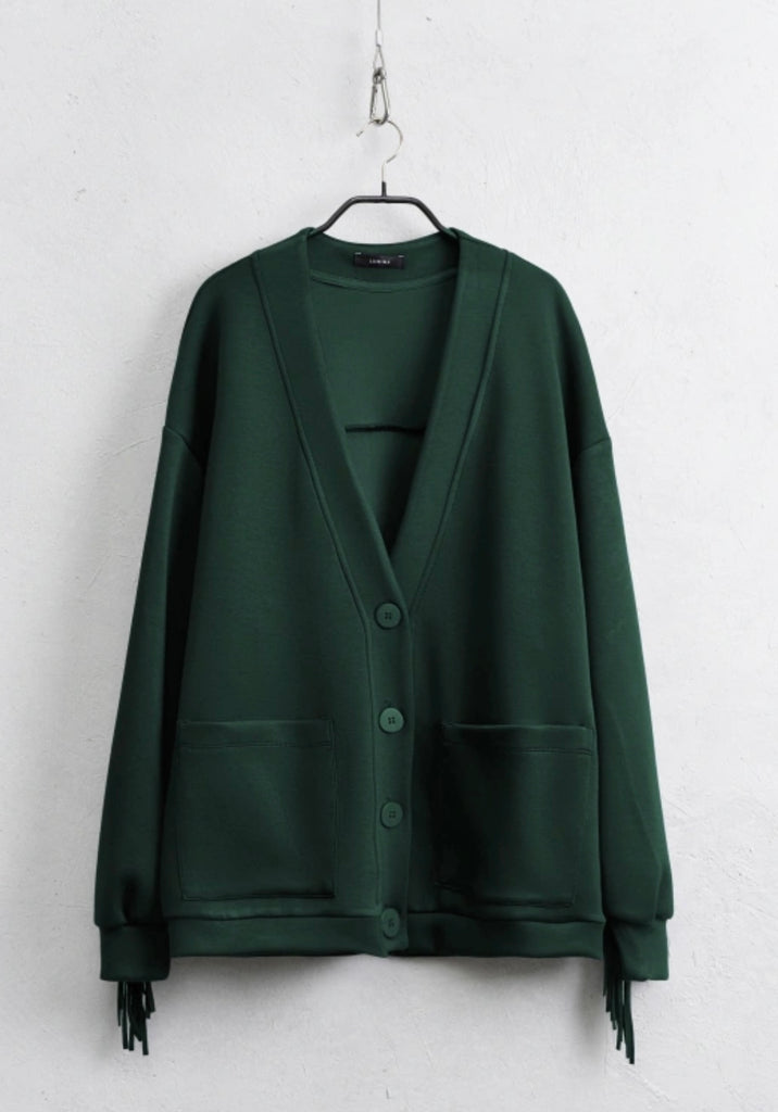 LUMINA•Felpa cardigan frange Arizona•Più colori