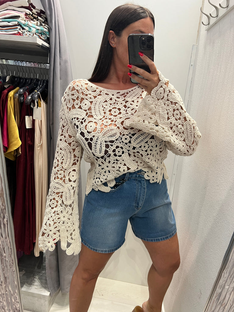 MSS💥HaveOne•Shorts in jeans con risvolto