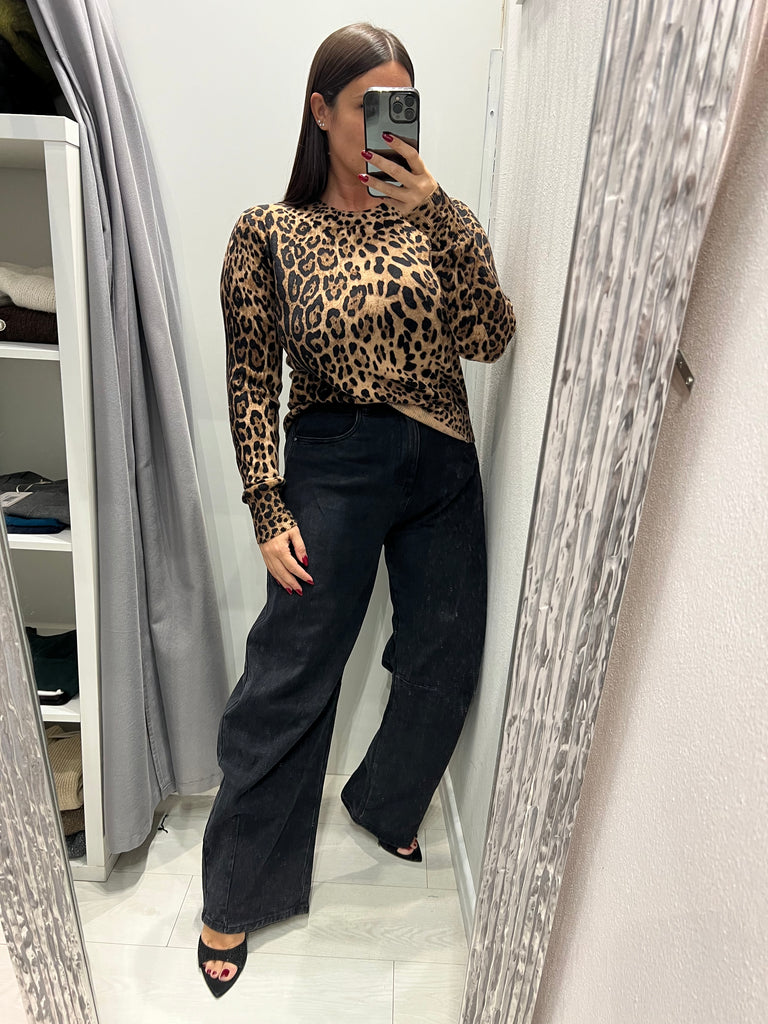 LUMINA•Jeans barrel nero