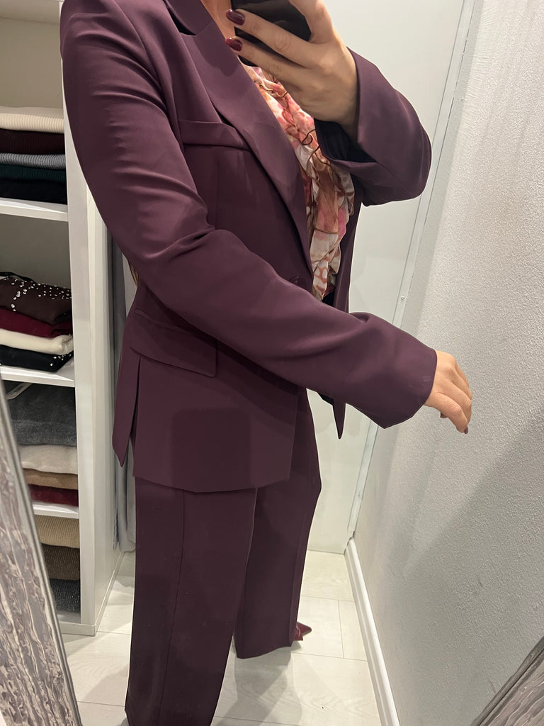 IMPERIAL•Giacca best prugna spacchetti