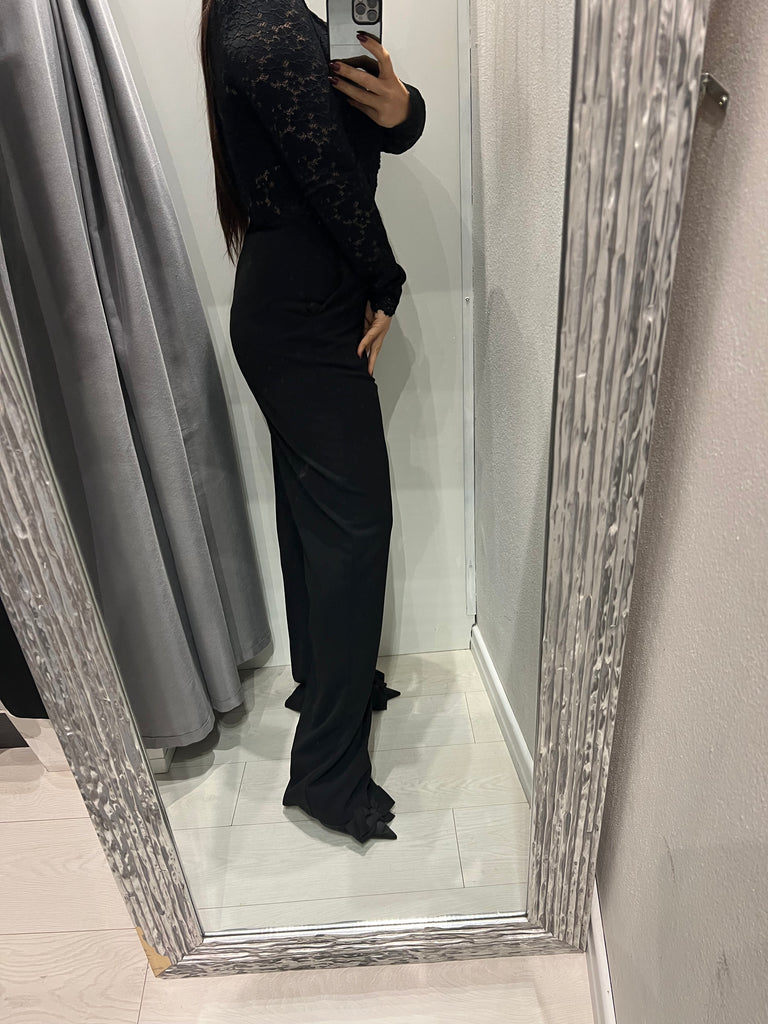 IMPERIAL•Tuta intera jumpsuit con pizzo