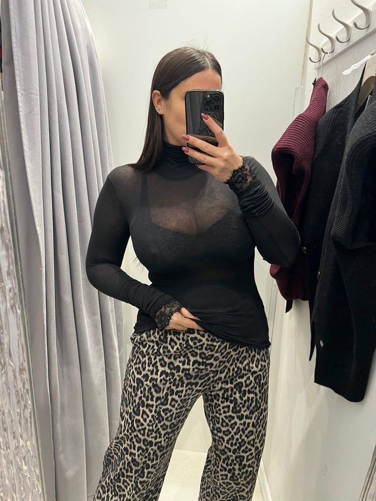 LUMINA•Dolcevita cashmere touch Nero