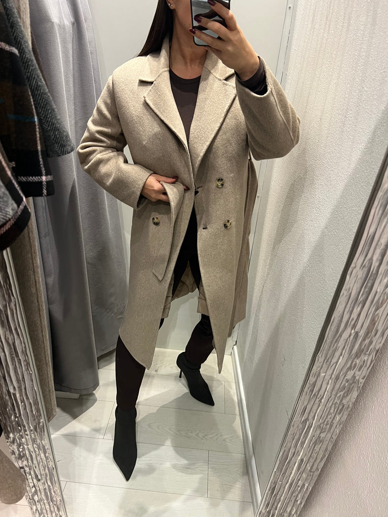 ViCOLO•Cappotto cappuccio removibile inserti piumino