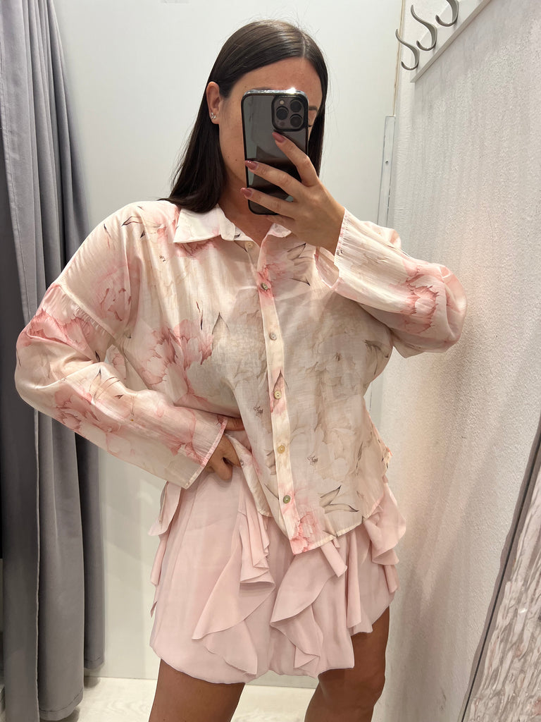 MSS💥HaveOne•Camicia floreale ampia