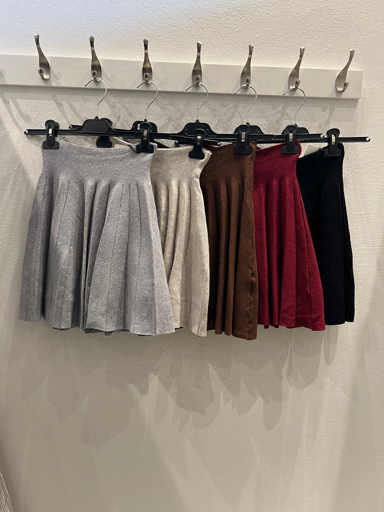 Gonna in maglia•Più colori