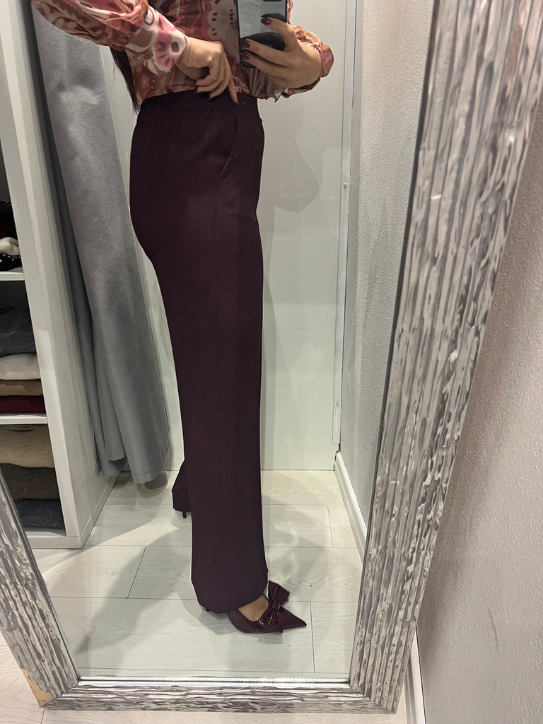 IMPERIAL•Pantalone best prugna elastico