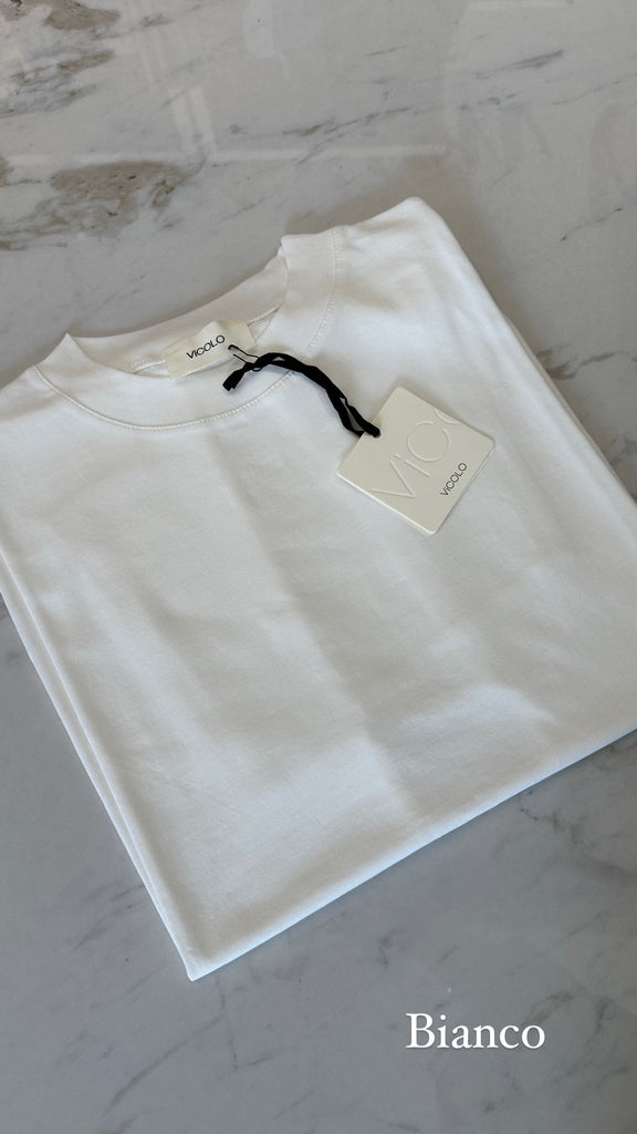 EVER ViCOLO•T-shirt over in cotone•Più colori