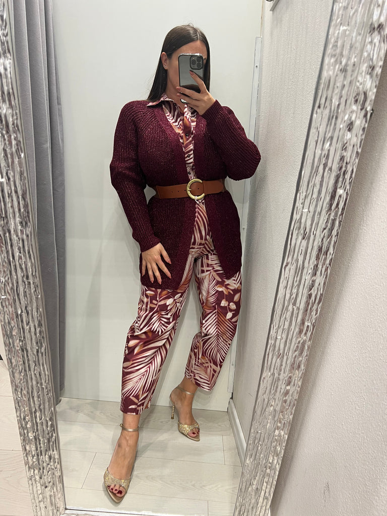 KONTATTO•Cardigan in lurex•Più colori
