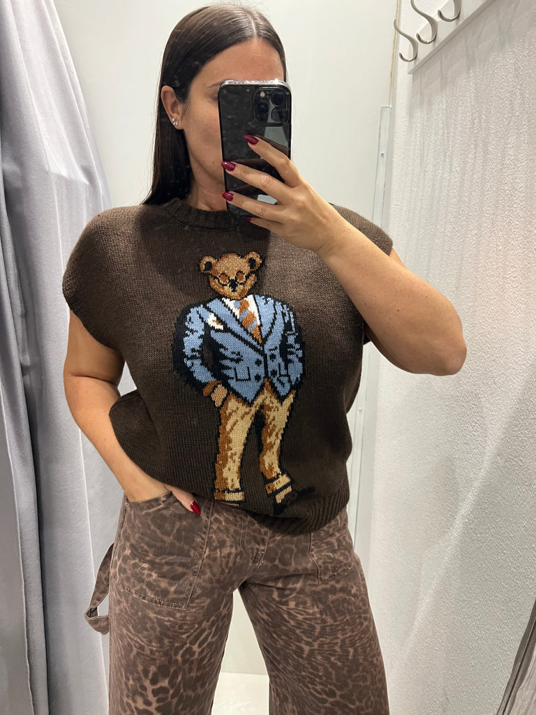HaveOne•Gilet teddy over• Più colori