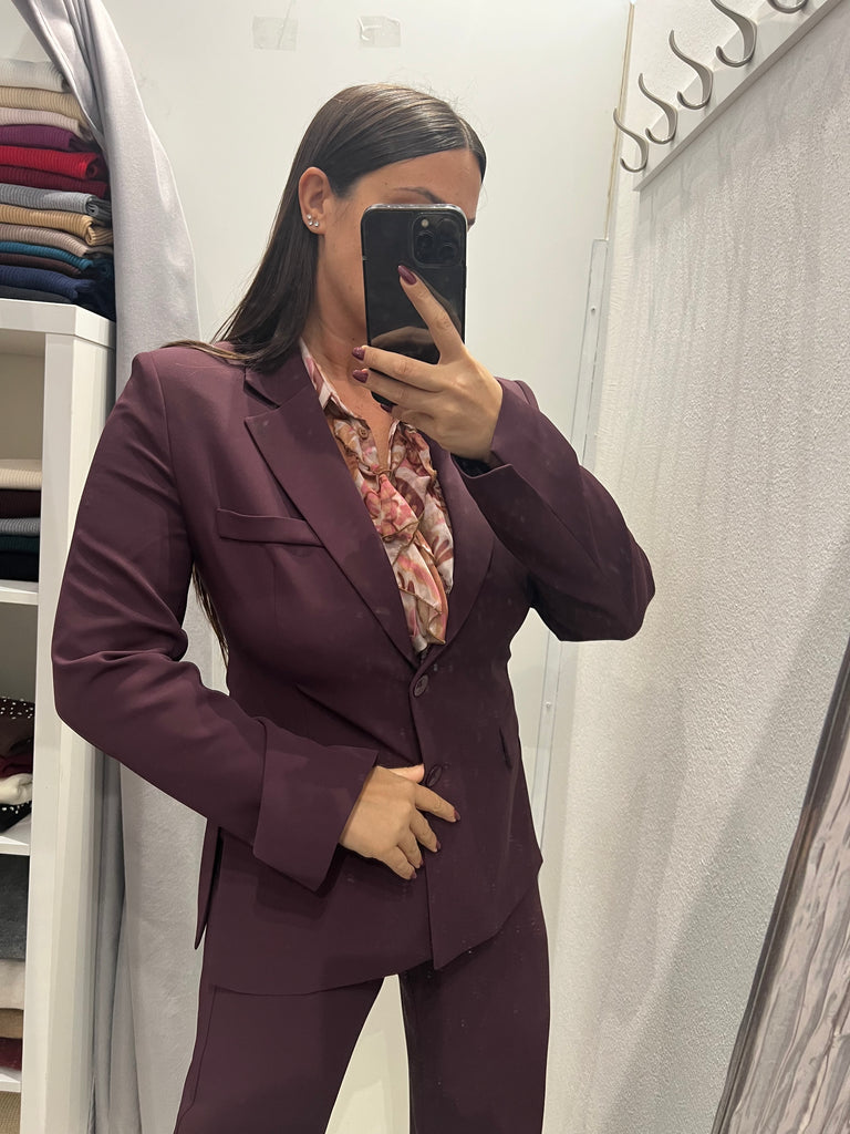 IMPERIAL•Giacca best prugna spacchetti