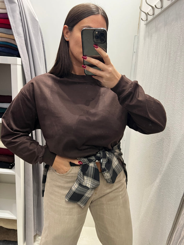 HaveOne•Camicia check beige/grigio/nero