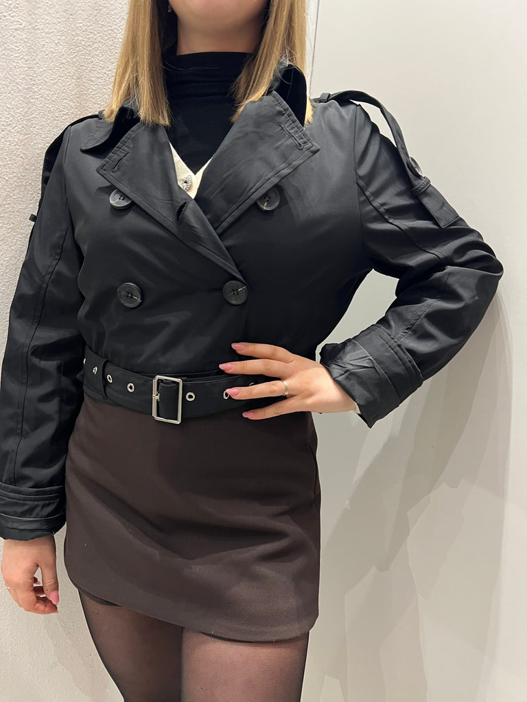 Corsaro•Trench spolverino crop
