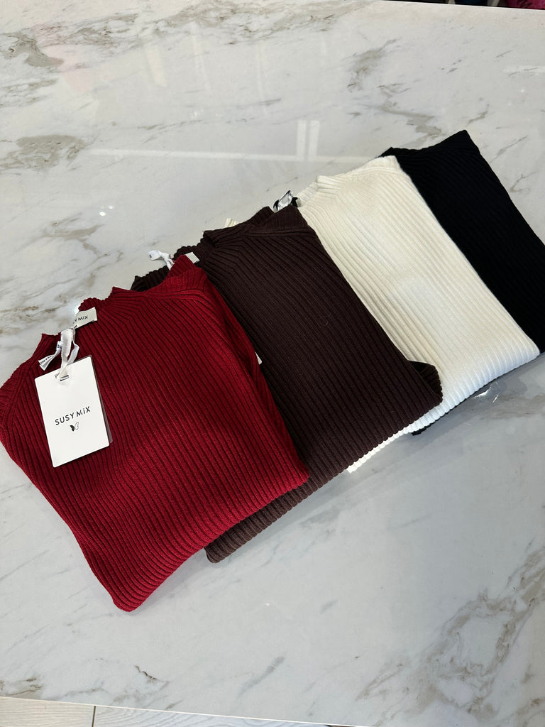 Susy Mix•Lupetto a costine•Più colori