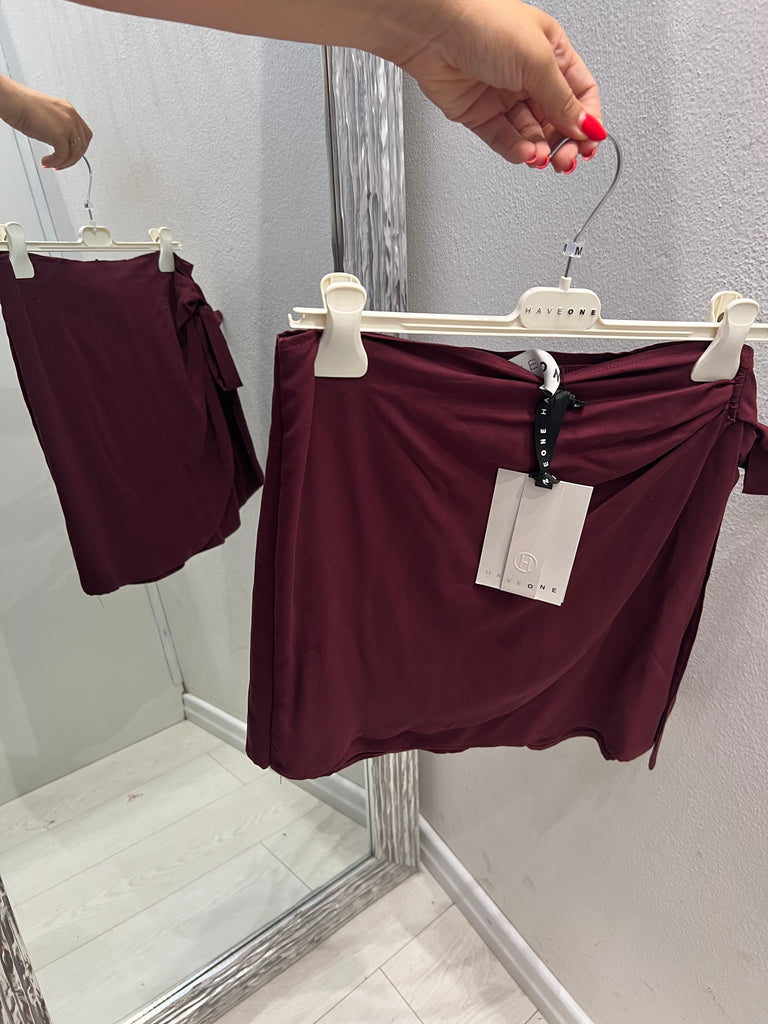 MSS💥HaveOne•Gonna portafoglio bordeaux india