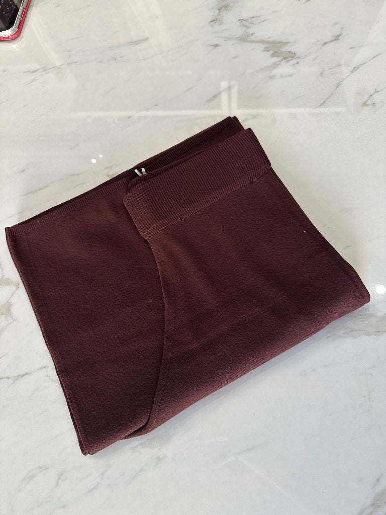 KONTATTO•Pantalone in maglia di viscosa