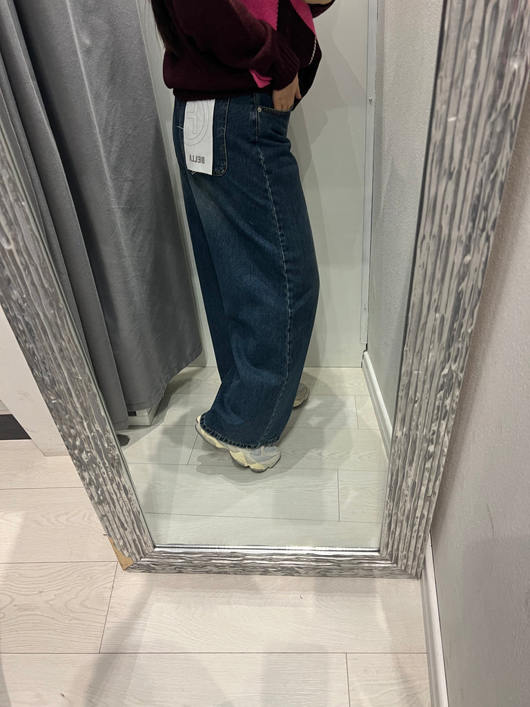 HaveOne•Jeans Bella lavaggio blu slavato