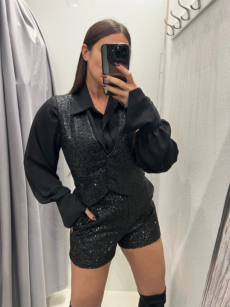 IMPERIAL•Camicia body nera