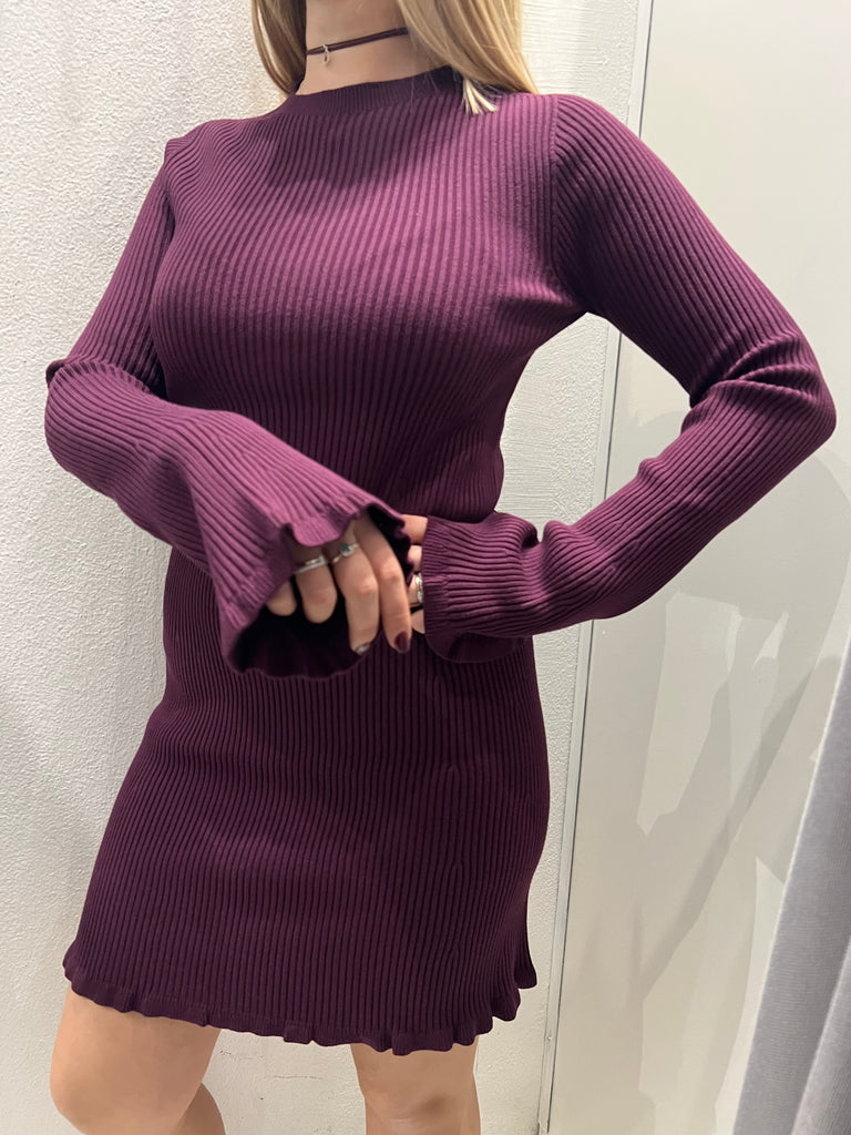 KONTATTO•Abitino cappettine a costine•Più colori