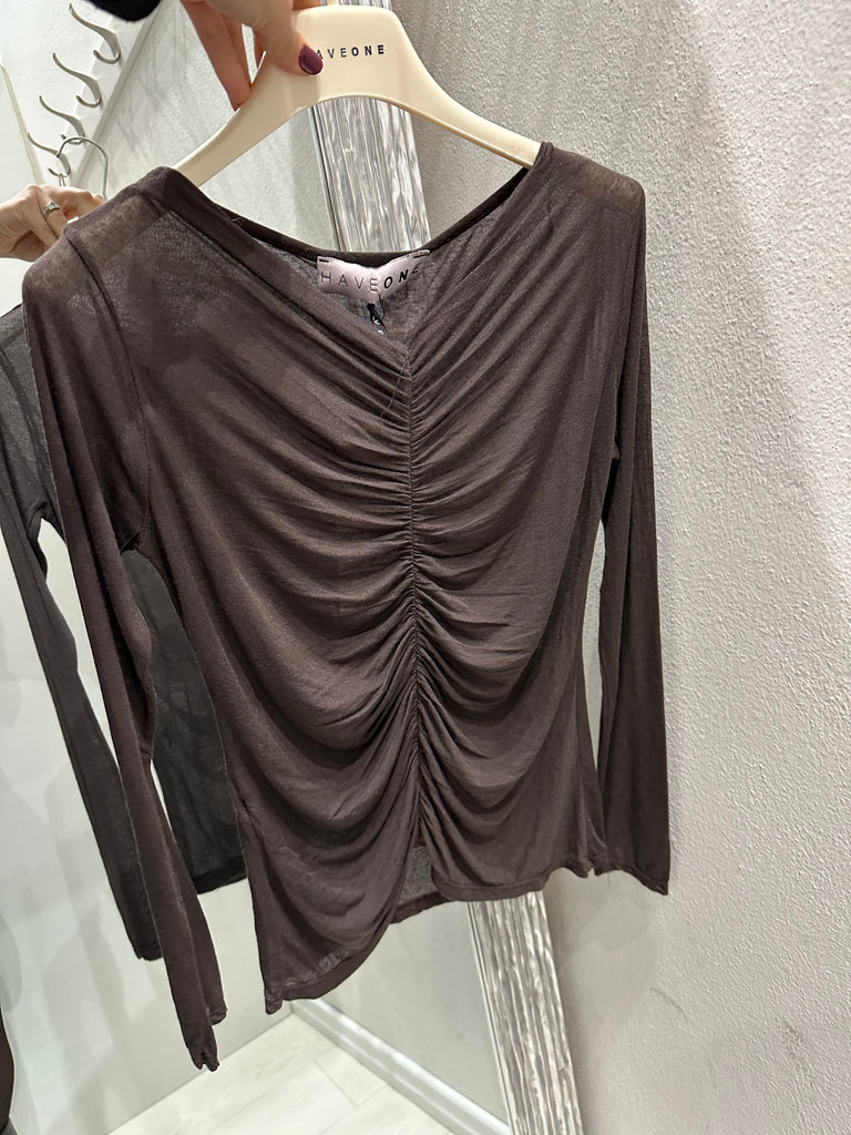 HaveOne•Maglia arriccio misto cashmere•Più colori