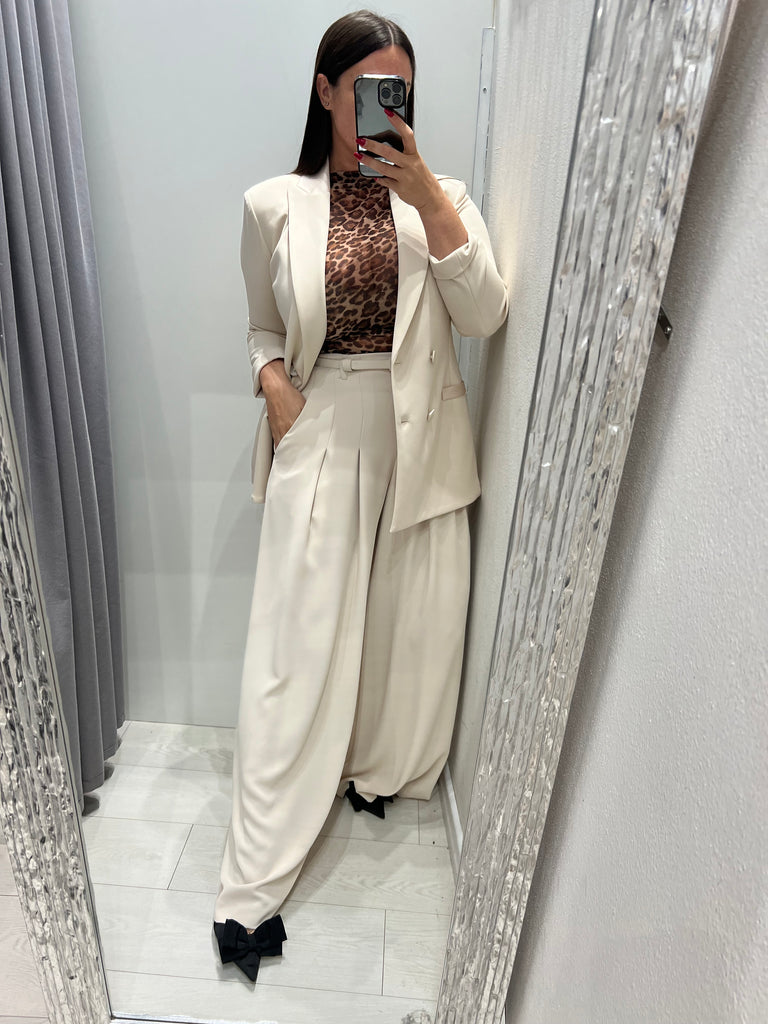 IMPERIAL•Pantalone palazzo neve