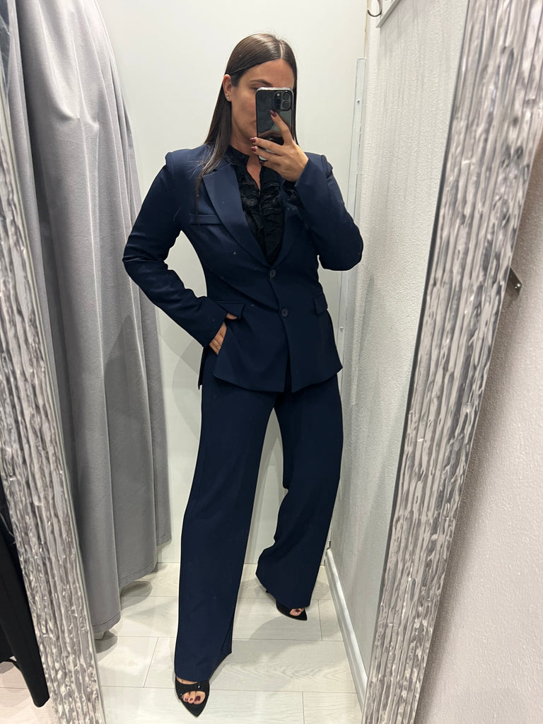 IMPERIAL•Pantalone best blu notte elastico