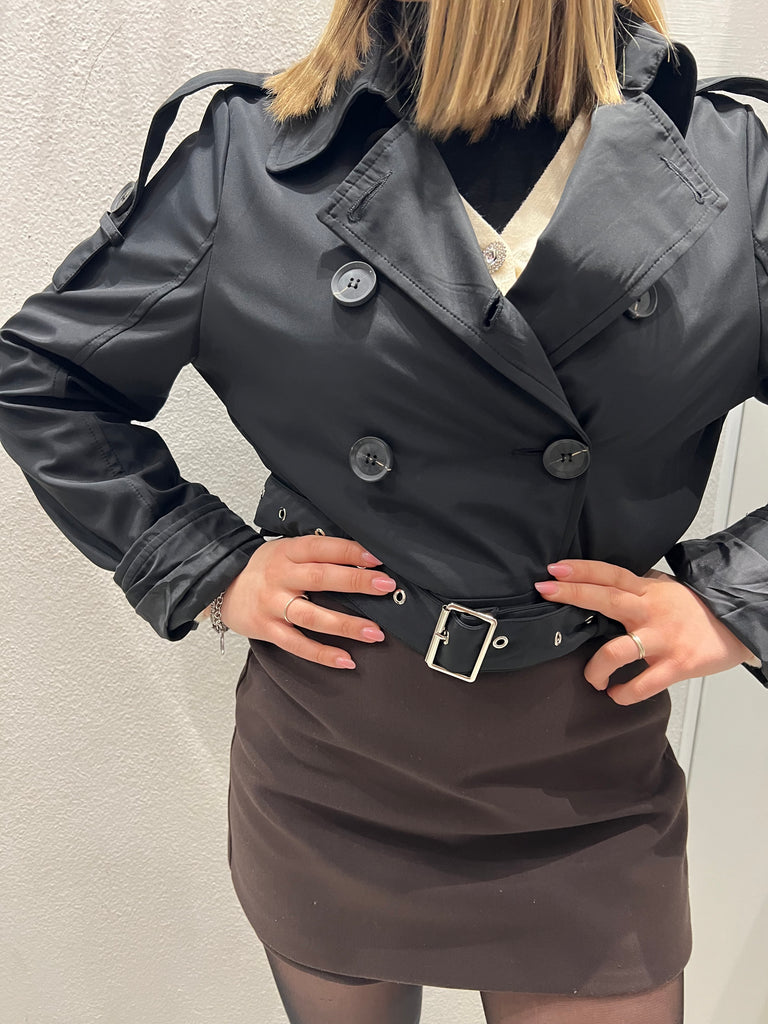 Corsaro•Trench spolverino crop