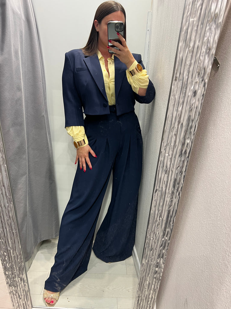 IMPERIAL•Pantalone best palazzo blu