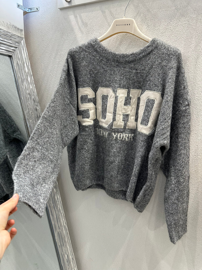 HaveOne•Maglione soffice SOHO NEW YORK•Più colori