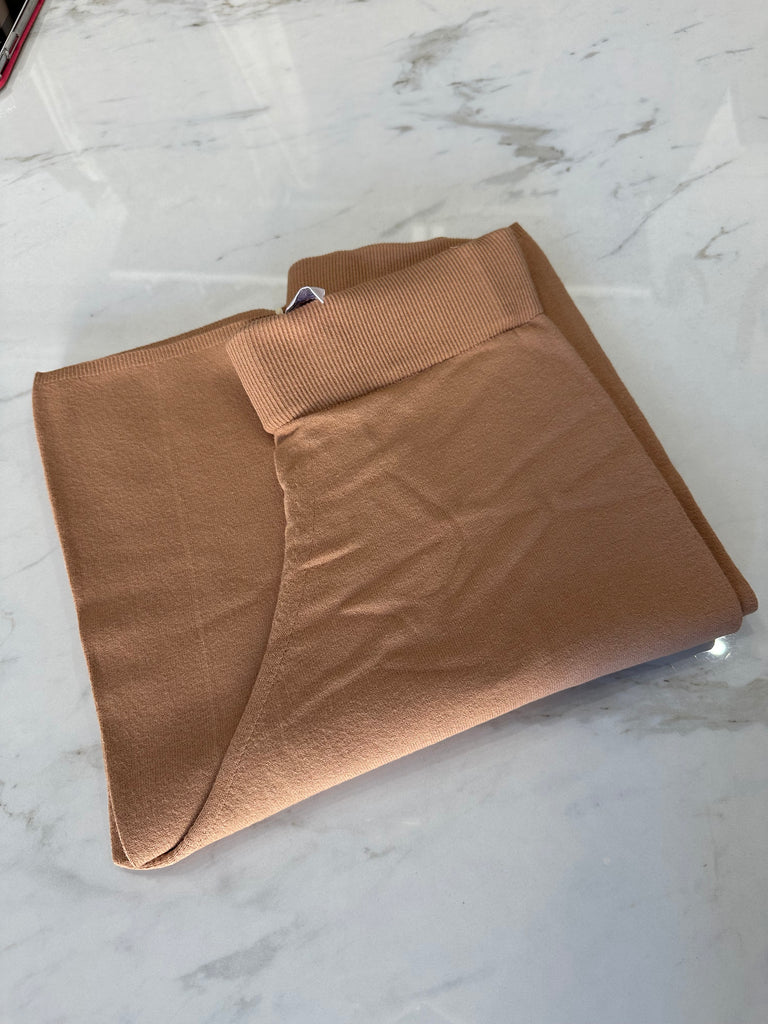 KONTATTO•Pantalone in maglia di viscosa