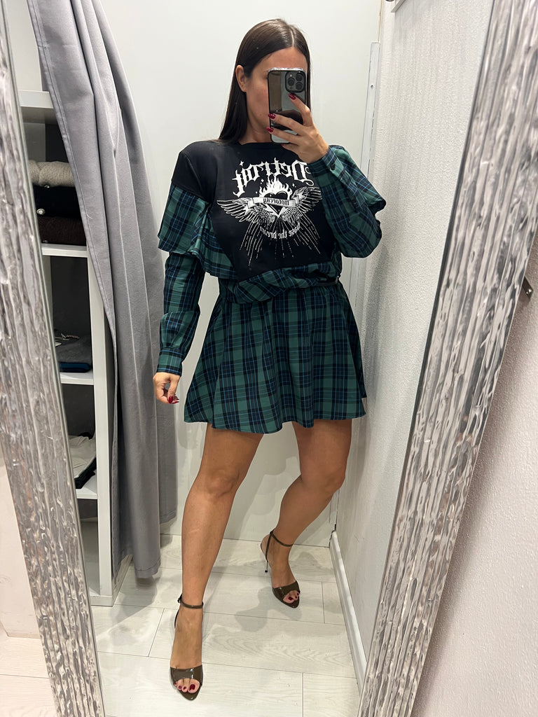 Souvenir•Abitino Detroit inserti camicia con elastico