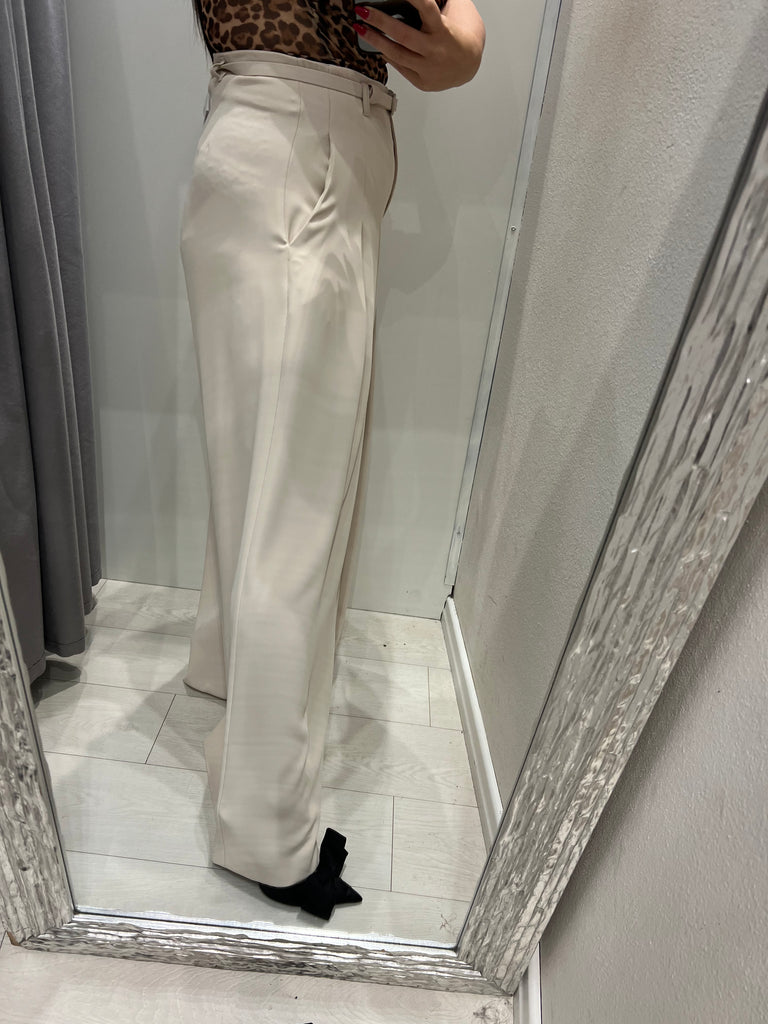 IMPERIAL•Pantalone palazzo neve