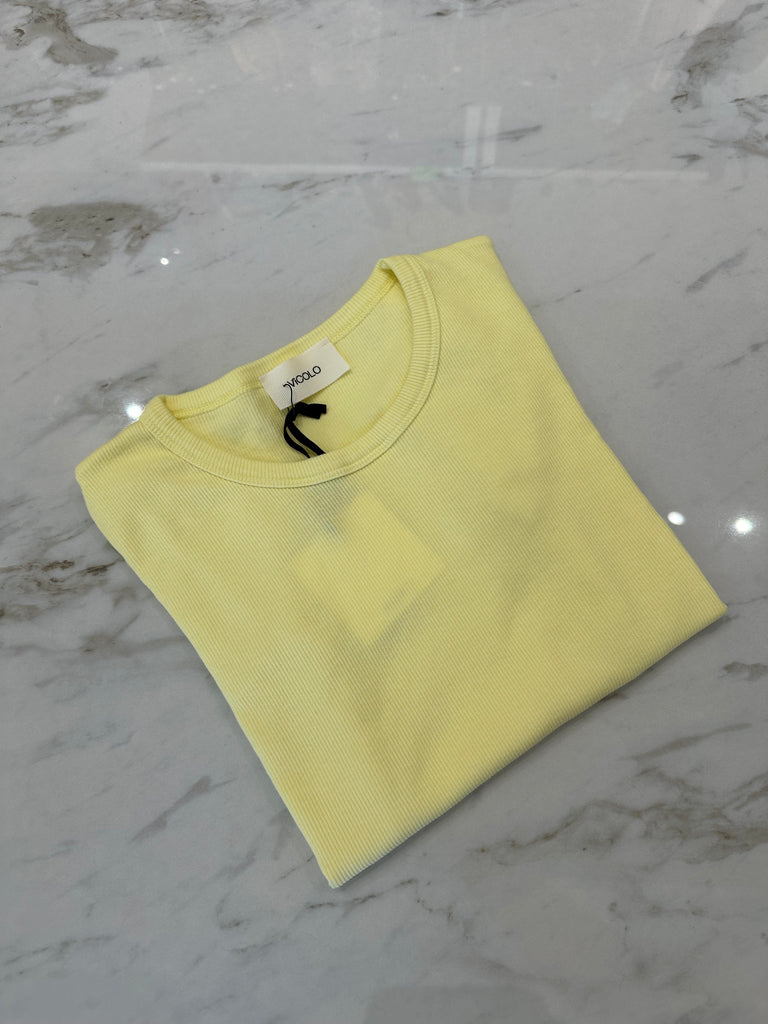 EVER ViCOLO•T-shirt a costine•Più colori