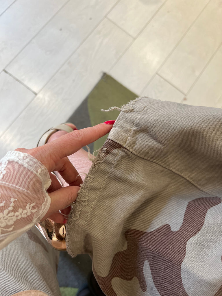 ViCOLO•Jeans palazzo Myrta camouflage