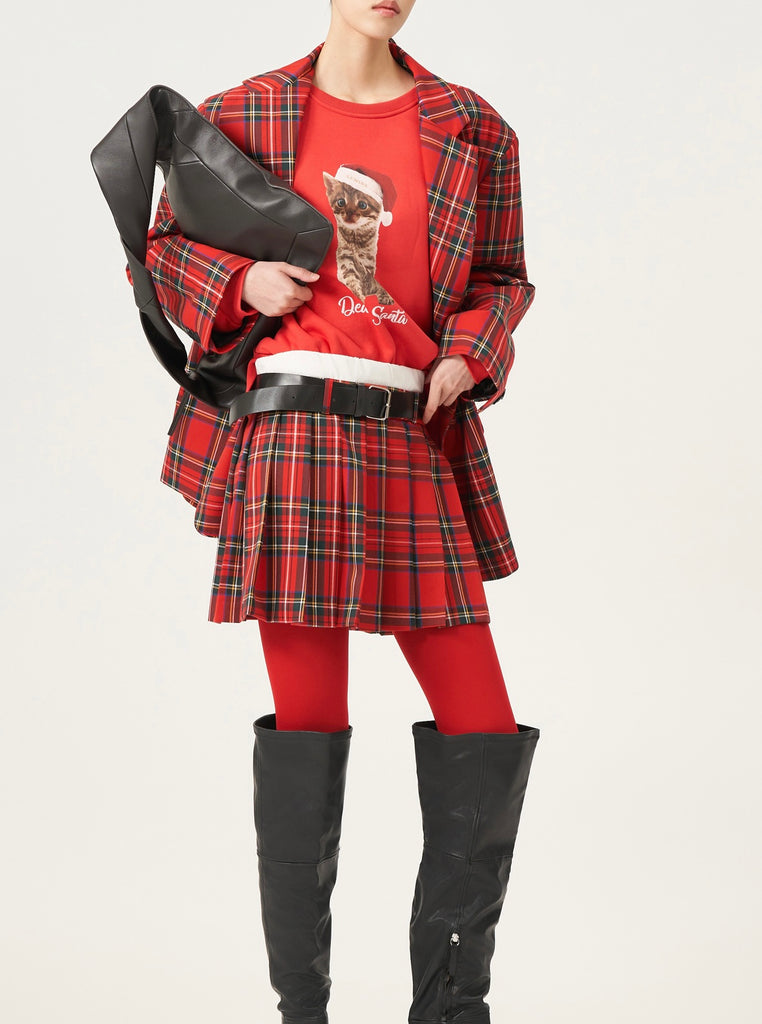 LUMINA•Gonna scozzese con boxer