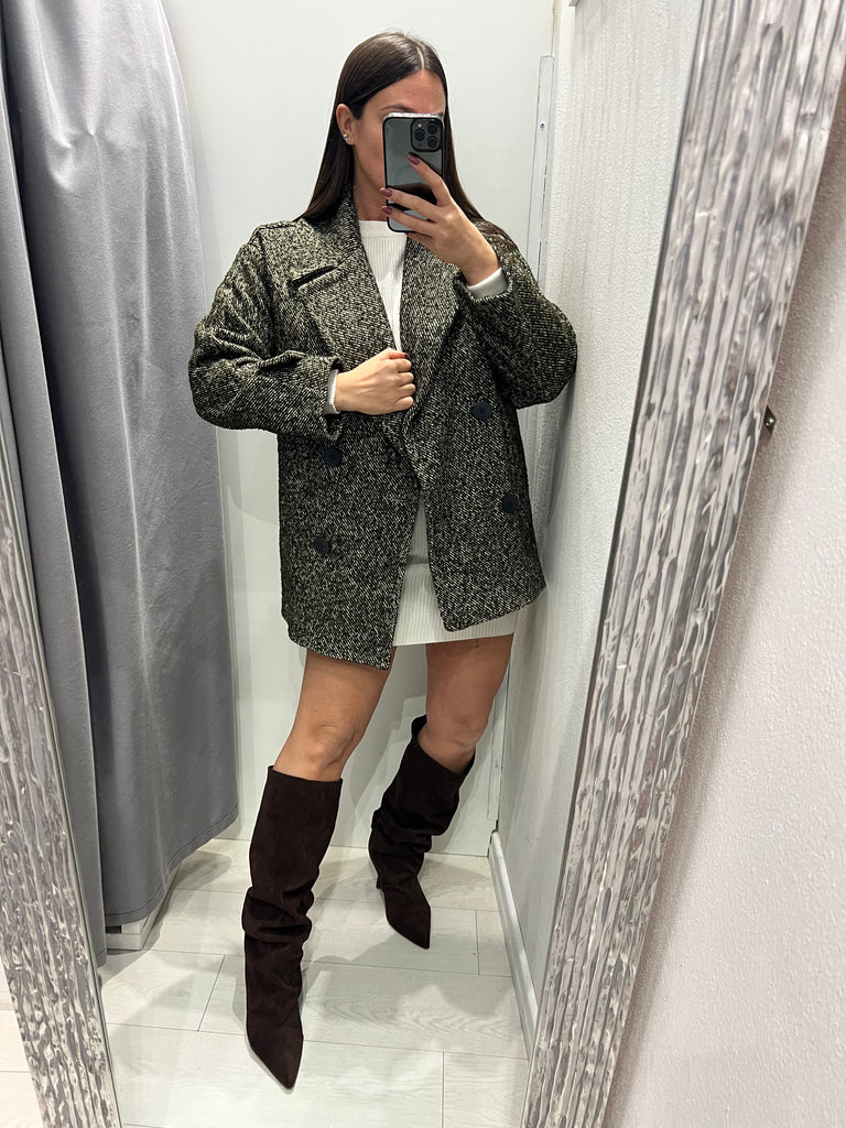 LUMINA•Cappotto ovetto doppiopetto•Più colori