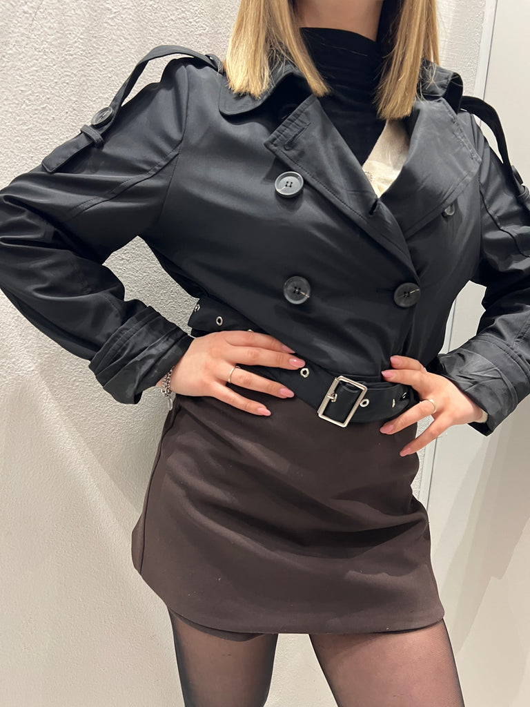 Corsaro•Trench spolverino crop